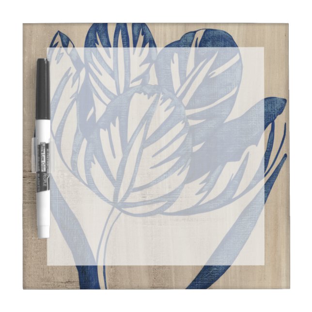 Indigo Tulip Dry-Erase Board (Front)