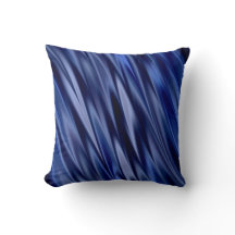 Indigo & violet blue satin style stripes