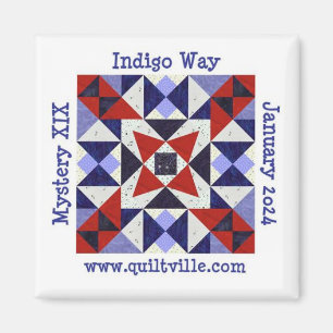Indigo Way magnet