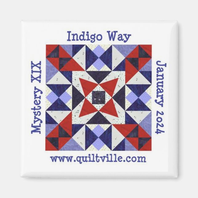 Indigo Way magnet (Front)