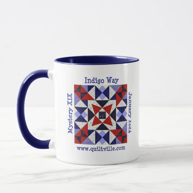 Indigo Way mug (Left)