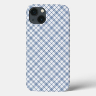 Indigo, White Preppy Checks Samsung Note 4 Case