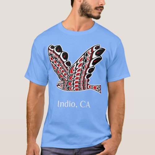 Indio Redailed Hawk Native American Bird of Prey A T_Shirt