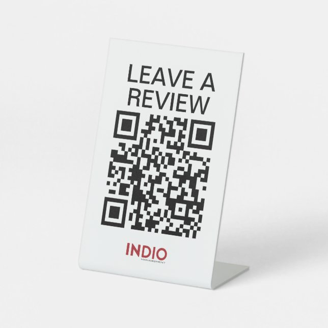 INDIO_Review Templat Pedestal Sign (Front)