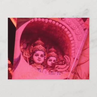 Indische Schönheiten in Kristall Postcard