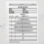 Individual Genealogy Record (Front/Back)