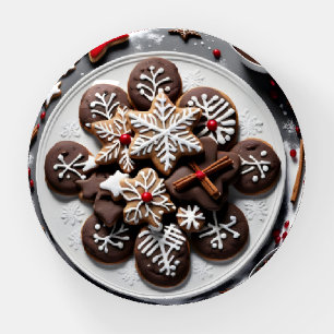 individual laminated tablecloth paperweight