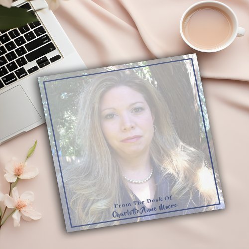 Individualized Name  Photo Template Notepad