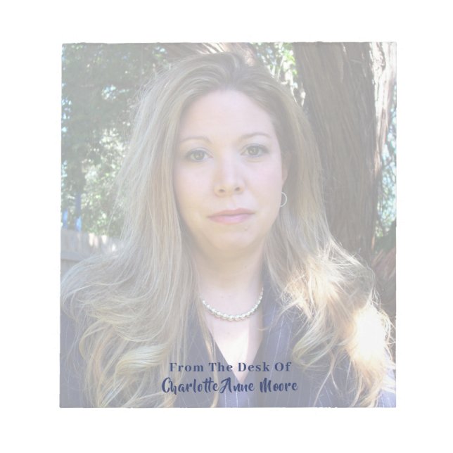 Individualized Photo Template Notepad (Front)