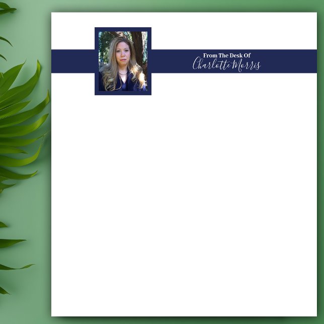 Individualized Photo Template Notepad (Creator Uploaded)