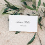 Individually Personalized Wedding Place Cards Flat