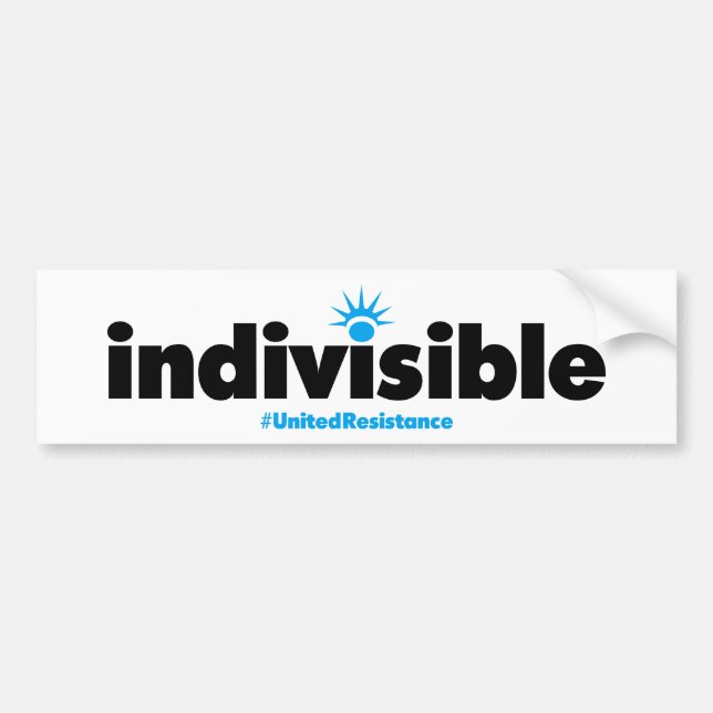 Indivisible Bumper Sticker (Front)