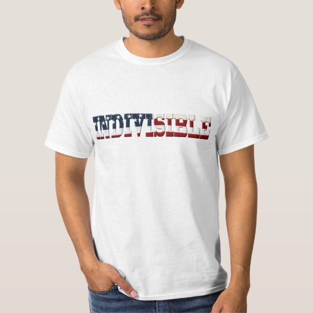 INDIVISIBLE flag T-Shirt (Front)