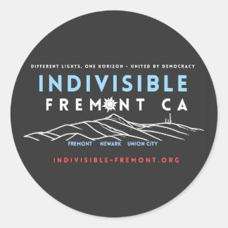 Indivisible Fremont sticker (dark)