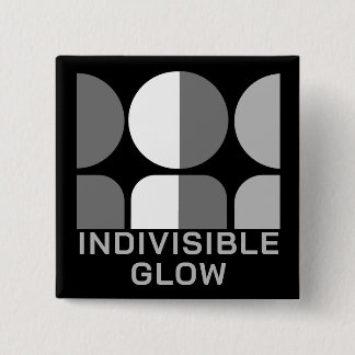 Indivisible GLOW Group Gray Button