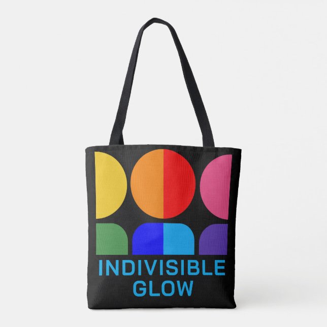 Indivisible GLOW Group PRIDE TOTE BAG  (Back)