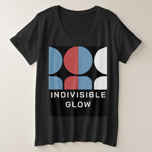 Indivisible GLOW Group T-Shirt (Design Front)