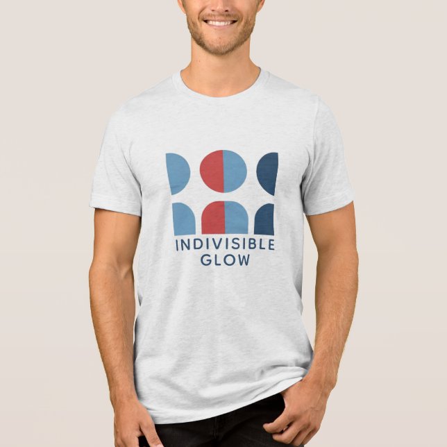 Indivisible GLOW Group T-Shirt Tri-Blend Shirt (Front)