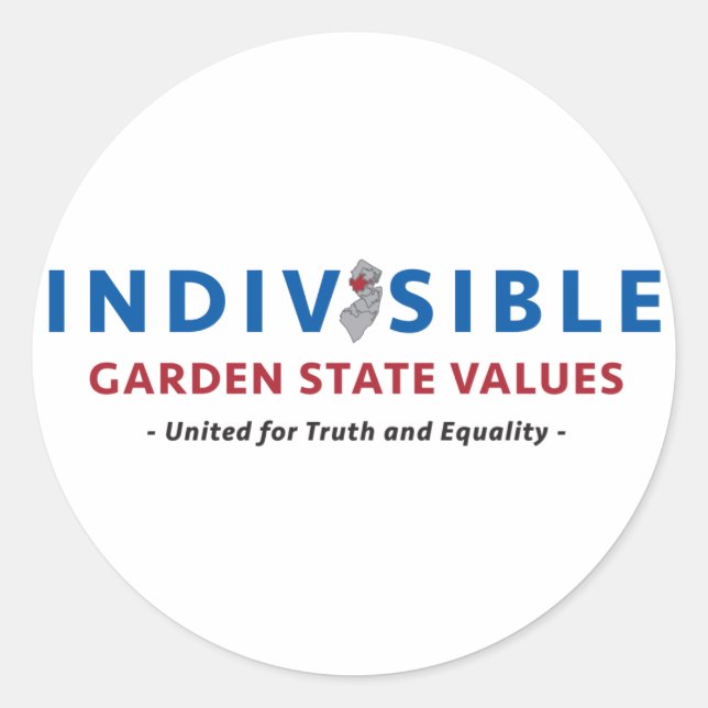Indivisible GSV Stickers (Front)