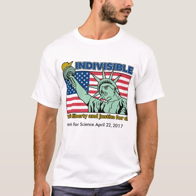 Indivisible: With Liberty and Justice for All T-Shirt (Front)