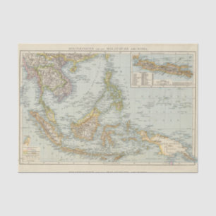 Indo china and Malaysian Archipelago Tissue Paper