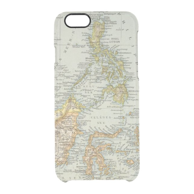 Indo china and Malaysian Archipelago Uncommon iPhone Case (Back)