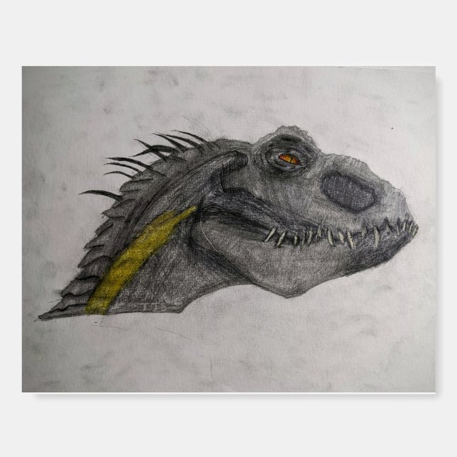 Indo Dinosaur Drawing Foam Board (Front)