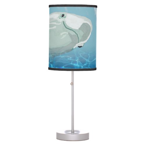 Indo Pacific Finless Porpoise   Table Lamp