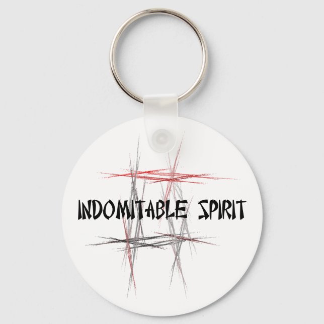 Indomitable Spirit Key Chain (Front)