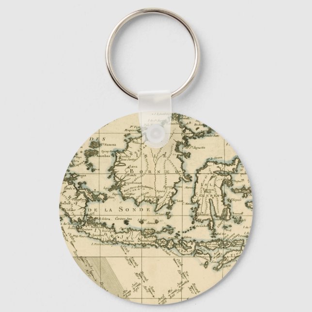 Indonesia and the Philippines Keychain (Front)