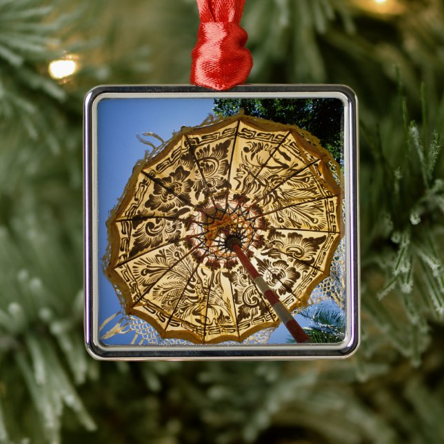 Indonesia, Bali | Temple Umbrella Metal Ornament (Tree)