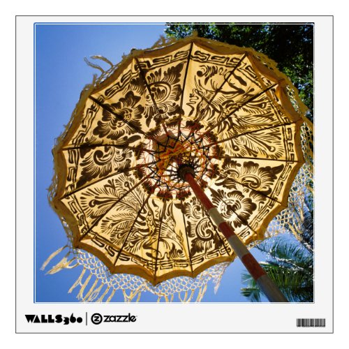 Indonesia Bali  Temple Umbrella Wall Decal