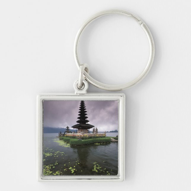 Indonesia, Bali, Ulun Danu Temple. Keychain (Front)
