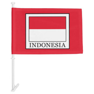 Indonesia Car Flag