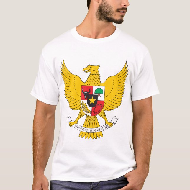Indonesia Coat of Arms T-shirt (Front)