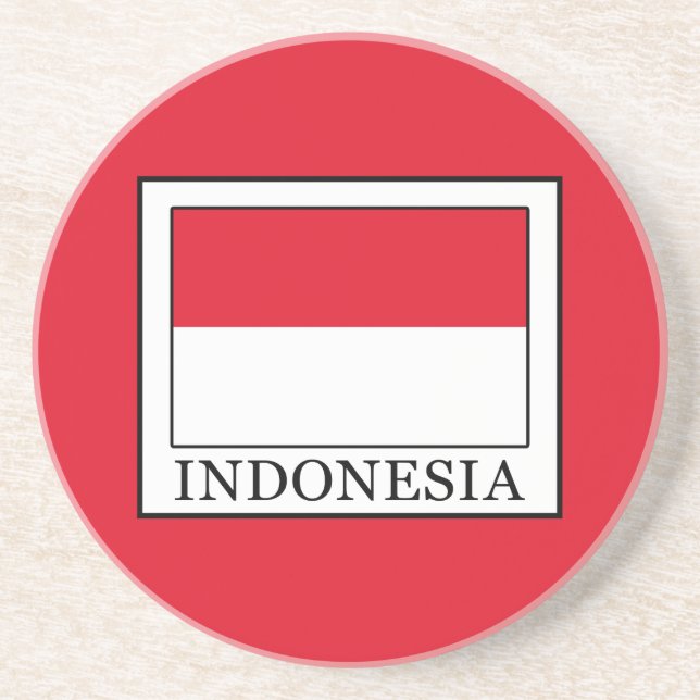 Indonesia Drink Coaster (Front)