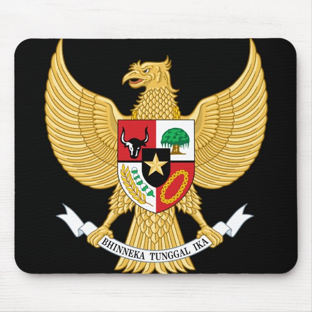 indonesia emblem mouse pad (Front)