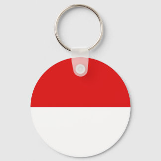 Indonesia Fisheye Flag Keychain