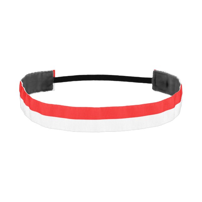 Indonesia Flag Athletic Headband (Front)