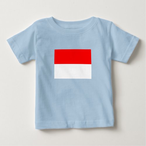 Indonesia Flag Baby T_Shirt