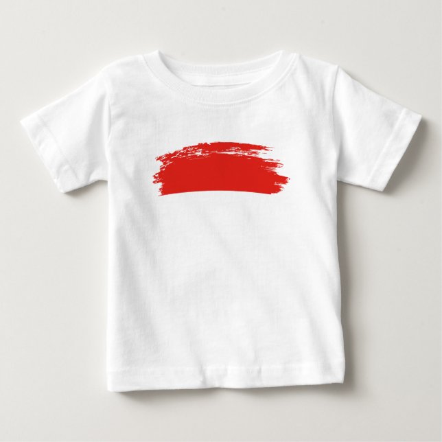 Indonesia flag baby T-Shirt (Front)