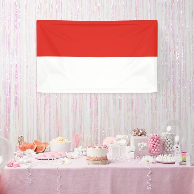 Indonesia flag banner (Party)