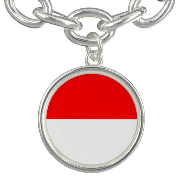 Indonesia Flag Bracelet (Design)