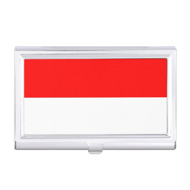Indonesia Flag Business Card Case (Front)