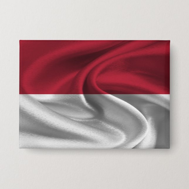 Indonesia Flag Button (Front)
