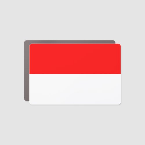 Indonesia Flag Car Magnet