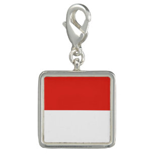Indonesia flag charm