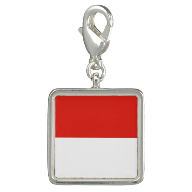 Indonesia flag charm (Front)