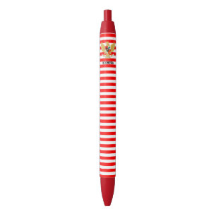 Indonesia Flag Cute Patriotic Black Ink Pen