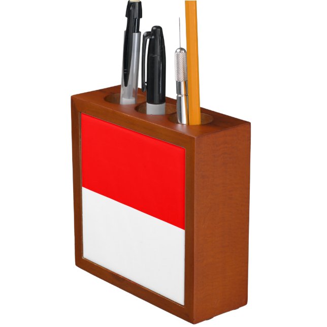 Indonesia Flag Desk Organizer (In Situ)